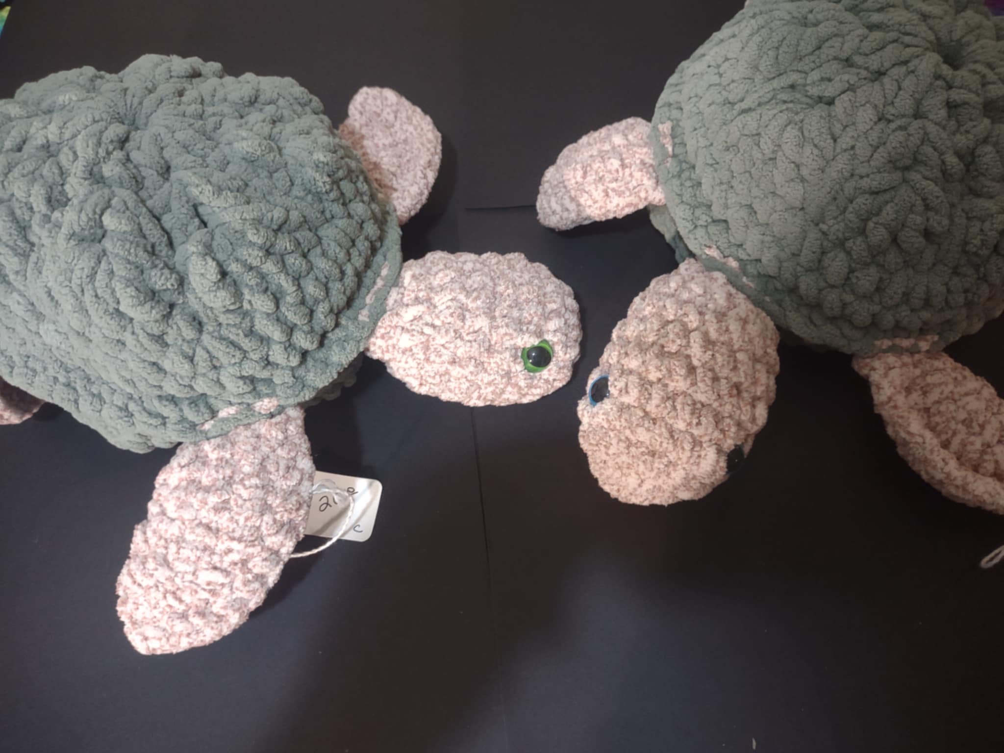 Large turtle plushie
